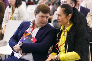 Юрий Родионов и Валерия Березина, Президентский центр Б.Н. Ельцина на ИННОПРОМ 2015