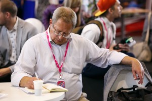 Андрей Жданкин на выставке ИННОПРОМ 2015