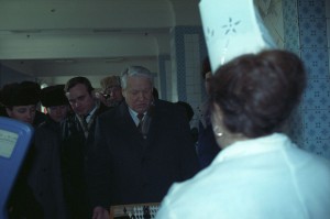 Поездка Бориса Ельцина в Брянскую область, г. Новозыбков