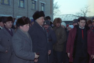 Поездка Бориса Ельцина в Брянскую область, г. Новозыбков