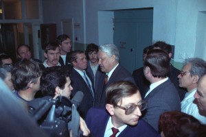 Поездка Бориса Ельцина в Брянскую область, г. Новозыбков