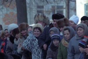 Поездка Бориса Ельцина в Брянскую область, г. Новозыбков