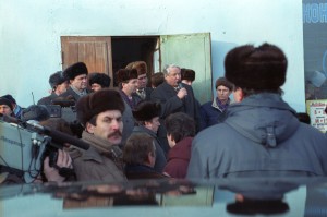 Поездка Бориса Ельцина в Брянскую область, г. Новозыбков