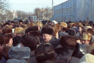 Поездка Бориса Ельцина в Брянскую область, г. Новозыбков