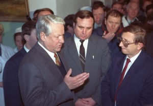 Поездка Бориса Ельцина в Брянскую область, г. Новозыбков