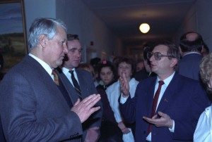 Поездка Бориса Ельцина в Брянскую область, г. Новозыбков