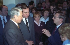 Поездка Бориса Ельцина в Брянскую область, г. Новозыбков