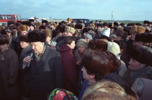 Поездка Бориса Ельцина в Брянскую область, г. Новозыбков