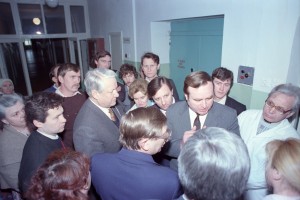 Поездка Бориса Ельцина в Брянскую область, г. Новозыбков