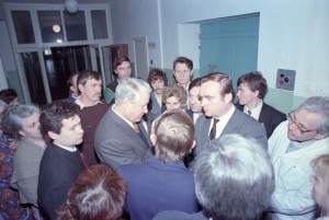 Поездка Бориса Ельцина в Брянскую область, г. Новозыбков