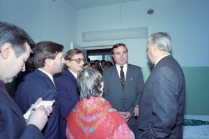 Поездка Бориса Ельцина в Брянскую область, г. Новозыбков