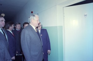 Поездка Бориса Ельцина в Брянскую область, г. Новозыбков