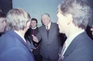 Поездка Бориса Ельцина в Брянскую область, г. Новозыбков