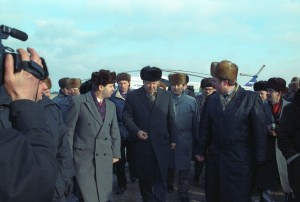 Поездка Бориса Ельцина в Брянскую область, г. Новозыбков