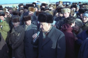 Поездка Бориса Ельцина в Брянскую область, г. Новозыбков