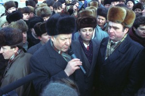 Поездка Бориса Ельцина в Брянскую область, г. Новозыбков