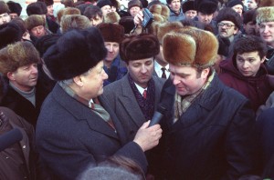 Поездка Бориса Ельцина в Брянскую область, г. Новозыбков