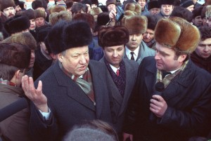 Поездка Бориса Ельцина в Брянскую область, г. Новозыбков