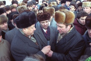 Поездка Бориса Ельцина в Брянскую область, г. Новозыбков