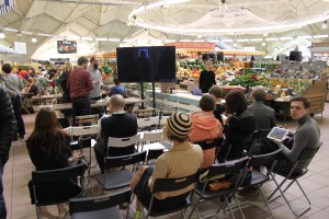 Фестиваль «Книжный рынок» на Даниловском рынке в Москве