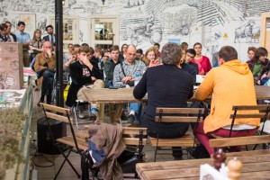 Фестиваль «Книжный рынок» на Даниловском рынке в Москве