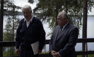 Президент РФ Борис Ельцин на отдыхе. Встреча с премьер-министром РФ В.С. Черномырдиным