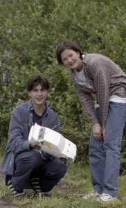 Президент РФ Борис Ельцин на отдыхе