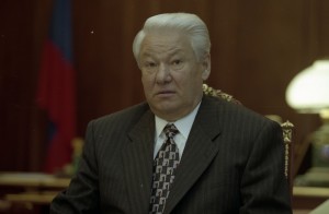 Президент РФ Борис Ельцин во время встречи с секретарем Совета Безопасности РФ И.П. Рыбкиным