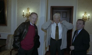 Официальный визит в РФ премьер-министра Канады Жана Кретьена. Во время встречи в загородной резиденции «Русь»