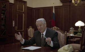Президент РФ Борис Ельцин во время встречи с председателем Правительства РФ В.С. Черномырдиным