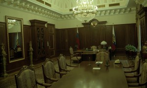 Рабочий кабинет президента РФ в Кремлевской резиденции