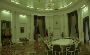 Представительский кабинет президента РФ в Кремлевской резиденции