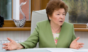 Наина Ельцина дает интервью Газете.ру