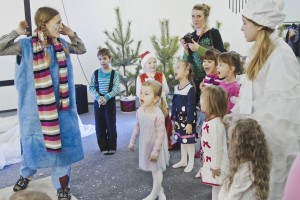 Инклюзивная игровая мастерская. Спектакль «Муфта, Моховая Борода и Полботинка»