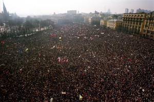 Митинг на Манежной площади в Москве 10 марта 1991 года