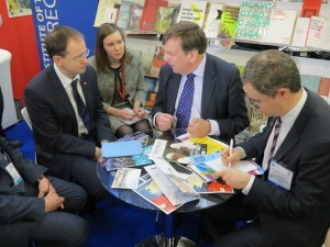 Встреча министра культуры Российской Федерации Владимира Мединского с министром культуры, СМИ и спорта Великобритании Джоном Уиттингдейлом