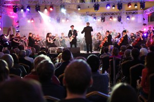 Проект «Симфоническое кино» и Юрий Каспарян на 85-летии Бориса Ельцина в Ельцин Центре