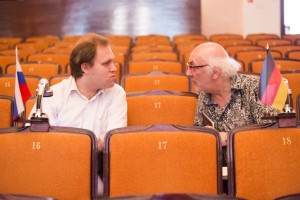 Жюри конкурса: Алексей Чернов и Лев Наточенный