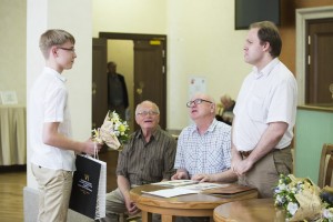 Матвей Михонин получил специальный приз от Алексея Чернова − право на внеконкурсное поступление в ЦМШ при консерватории им. Чайковского