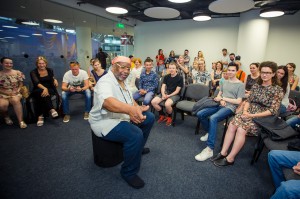 Vinx дает мастер-класс в Ельцин Центре