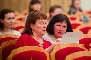 Слушатели отборочных туров VI конкурса памяти Веры Лотар-Шевченко