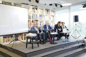 Пресс-конференция, посвященная открытию медиафасада Ельцин Центра