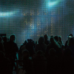 На открытии медиафасада Ельцин Центра Фото Любови Кабалиновой