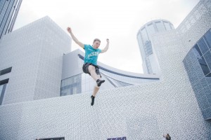 «Благомаркет» в Ельцин Центре. Батутный парк Razgon