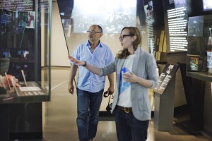 Александр Морозов в Музее Ельцина