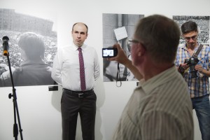 Открытие фотовыставки «Август 91-го. Люди на площади». Дмитрий Пушмин