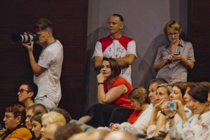 На встрече Дмитрием Быковым в Ельцин Центре