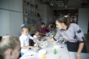 Кулинарная школа в Детском кафе