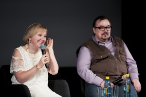 Актриса Галина Бокашевская, киновед Вячеслав Шмыров