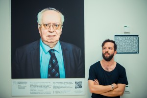 Олег Лутохин на открытии выставки «Уралмаш»